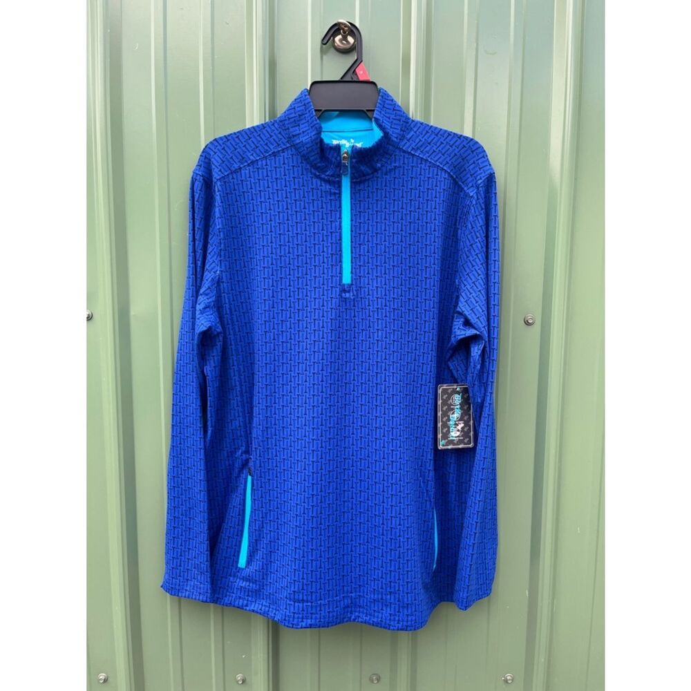 Birdie Bound Quarter-Zip Pullover Long Sleeved Shirt Size M